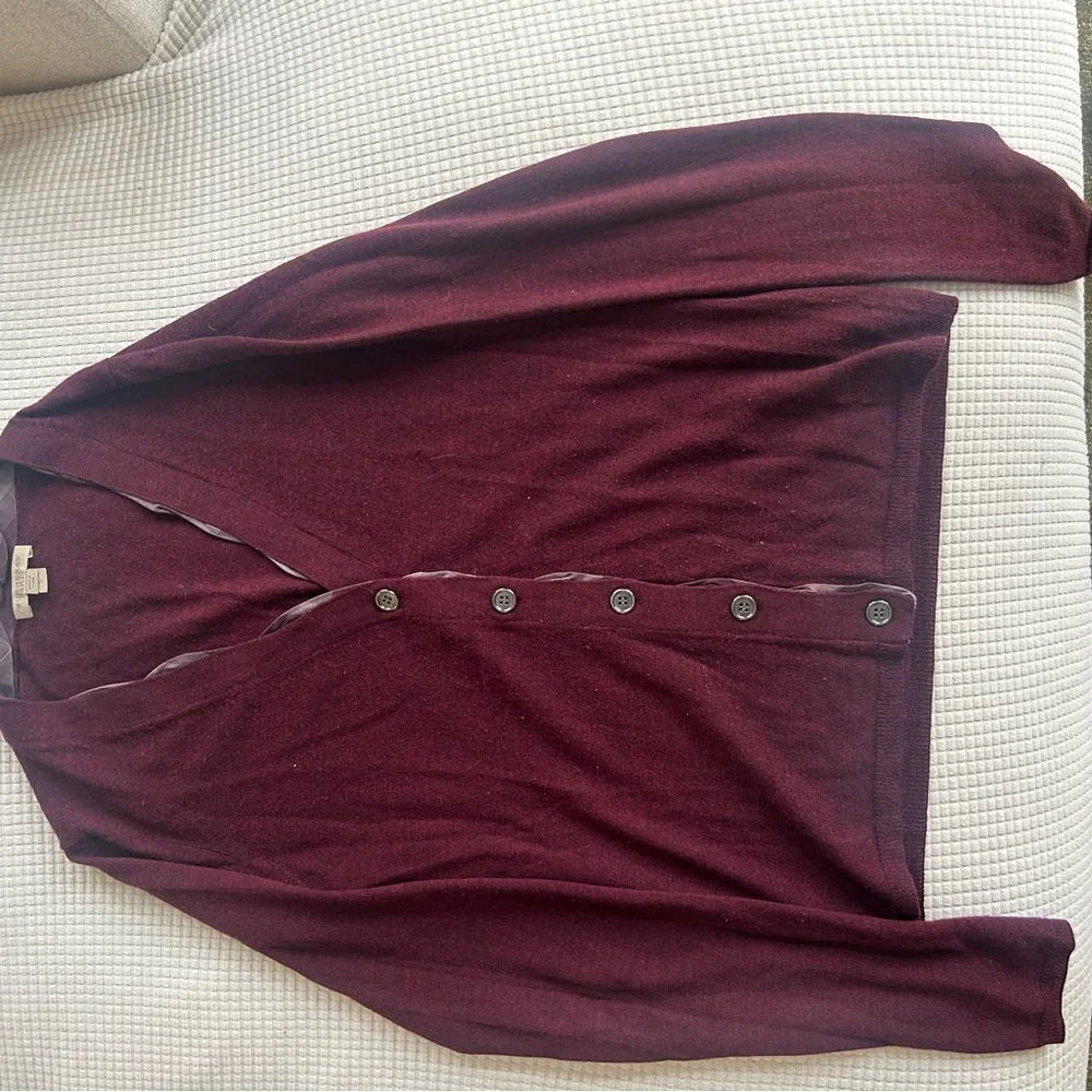 Burberry Britt Merino Wool Cardigan - Picture 3 of 9